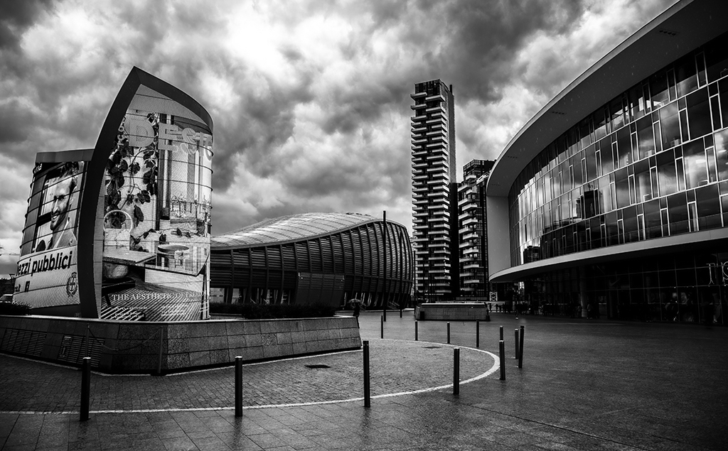 The VIideo Walls of Porta Nuova, Milan, Italy, 2019.jpg